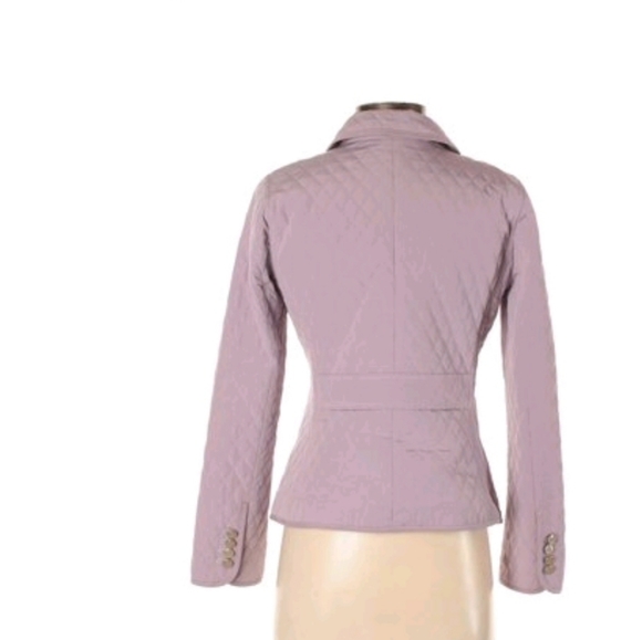 TALBOTS LAVENDER QUILTED BLAZER - Picture 2 of 6